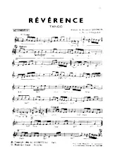 scarica la spartito per fisarmonica Révérence (Tango) in formato PDF