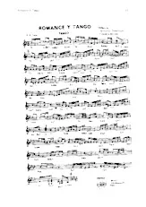 download the accordion score Romance y tango in PDF format