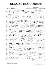 download the accordion score Reggae des corons in PDF format