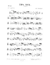 scarica la spartito per fisarmonica Dis moi (Tango) in formato PDF