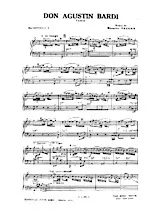 descargar la partitura para acordeón Don Agustin Bardi (Orchestration complète) (Tango) en formato PDF