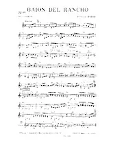 download the accordion score Baïon del rancho in PDF format