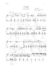 scarica la spartito per fisarmonica Tango in formato PDF
