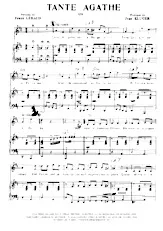 download the accordion score Tante Agathe in PDF format