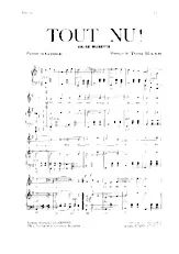 descargar la partitura para acordeón Tout nu (Valse Musette) en formato PDF