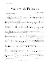 download the accordion score Valse des princes in PDF format