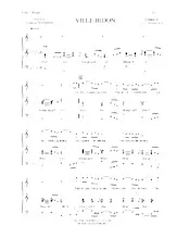 télécharger la partition d'accordéon Ville Bidon (Slow) au format PDF