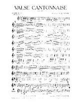 descargar la partitura para acordeón Valse Cantonnaise en formato PDF