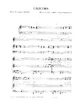télécharger la partition d'accordéon Calicoba (Chant : Gold) au format PDF