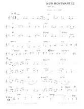 télécharger la partition d'accordéon New Montmartre (Valse Jazz) au format PDF