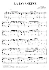 download the accordion score La javaneuse in PDF format