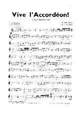 download the accordion score Vive l'accordéon (Step Marche) in PDF format