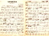 télécharger la partition d'accordéon Venezia (Barcarolle) au format PDF