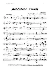 descargar la partitura para acordeón Accordéon Parade (Marche) (2ème Accordéon) en formato PDF