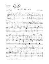 download the accordion score Douce France in PDF format