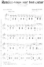 descargar la partitura para acordeón Rendez vous sur ton cœur (Valse Chantée) en formato PDF