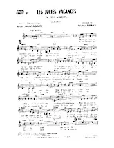 download the accordion score Les jolies vacances (Si tus labios) (Boléro) in PDF format