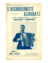 download the accordion score L'accordéoniste Acrobate in PDF format