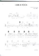 download the accordion score I am a rock (Folk Rock) in PDF format