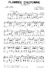 descargar la partitura para acordeón Flambée d'automne (Valse Musette) en formato PDF