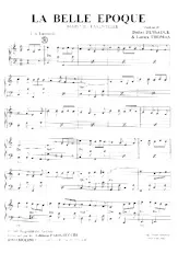descargar la partitura para acordeón La belle époque (Marche Tarentelle) en formato PDF