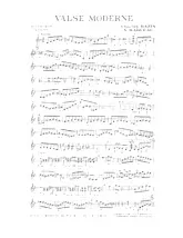 scarica la spartito per fisarmonica Valse Moderne in formato PDF