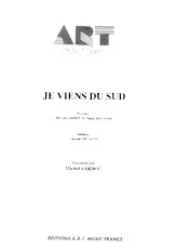 download the accordion score Je viens du sud in PDF format