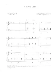 descargar la partitura para acordeón Si tu vas à Rio en formato PDF