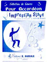 télécharger la partition d'accordéon Impression Slave (valse de concert) au format PDF