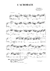 download the accordion score L'acrobate in PDF format