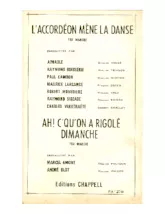 télécharger la partition d'accordéon L'accordéon mène la danse (Orchestration Complète) (Fox Marche) au format PDF