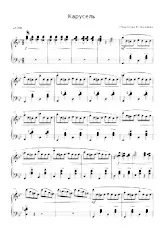 descargar la partitura para acordeón Carousel en formato PDF