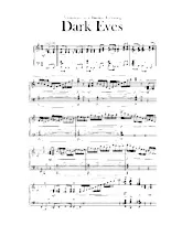 descargar la partitura para acordeón Dark Eyes (Les yeux noirs)  en formato PDF