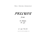 download the accordion score Prélude (From : Te Deum) (Conducteur) in PDF format