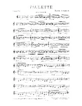 scarica la spartito per fisarmonica Paulette (Valse) in formato PDF