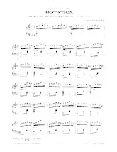 descargar la partitura para acordeón Rotation (Etude) en formato PDF