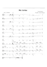 descargar la partitura para acordeón Ma Vallée (Valse Tyrolienne) en formato PDF