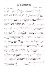 télécharger la partition d'accordéon Olé Migenes (Paso Doble) au format PDF