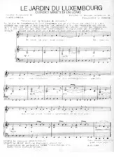 download the accordion score Le jardin du Luxembourg (Quindici Minuti Di Un Uomo) in PDF format