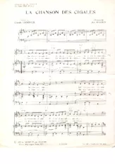 scarica la spartito per fisarmonica La chanson des cigales in formato PDF