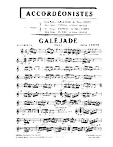 télécharger la partition d'accordéon Galéjade (Polka) au format PDF
