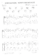 download the accordion score Education sentimentale in PDF format