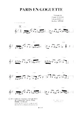 scarica la spartito per fisarmonica Paris en Goguette (Java Mazurka) in formato PDF