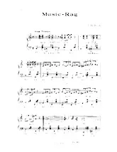 descargar la partitura para acordeón Music Rag en formato PDF