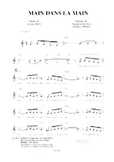 télécharger la partition d'accordéon Main dans la main (Boléro) au format PDF