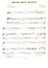 download the accordion score Entre deux adieux in PDF format