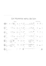 télécharger la partition d'accordéon Un homme venu de loin (Boléro) au format PDF