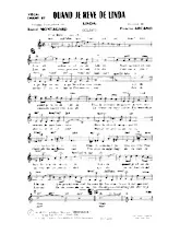 download the accordion score Quand je rêve de Linda (Linda) (Boléro Chanté) in PDF format