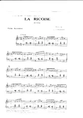 télécharger la partition d'accordéon La Ricoise (Bourrée) au format PDF