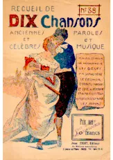 télécharger la partition d'accordéon Recueil : 10 chansons anciennes et célèbres (N°38) au format PDF
